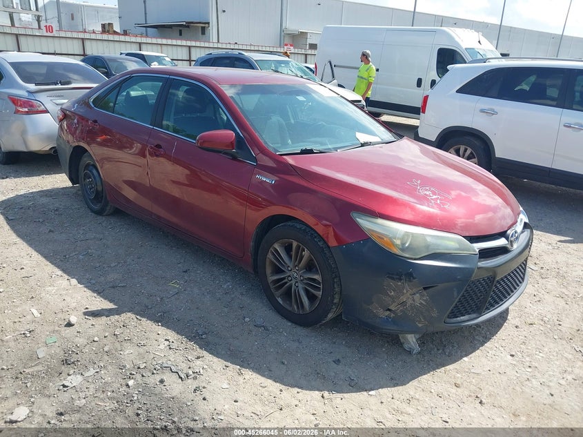 2015 TOYOTA CAMRY HYBRID auction photo 1