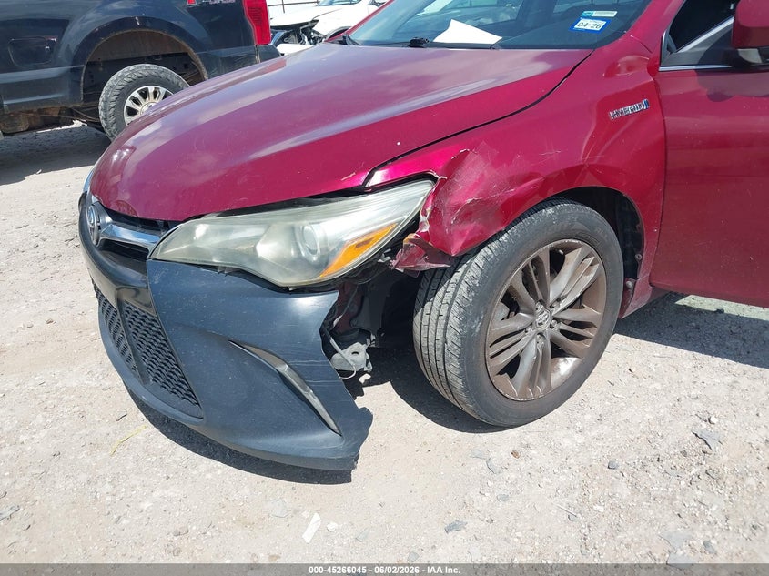 2015 TOYOTA CAMRY HYBRID auction photo 6