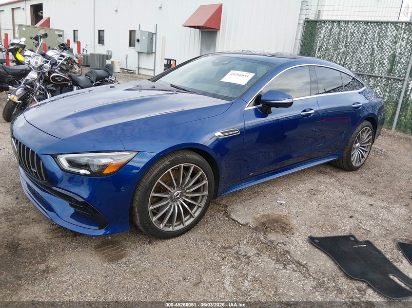 2019 MERCEDES-BENZ AMG GT 53 4-DOOR COUPE auction photo 2