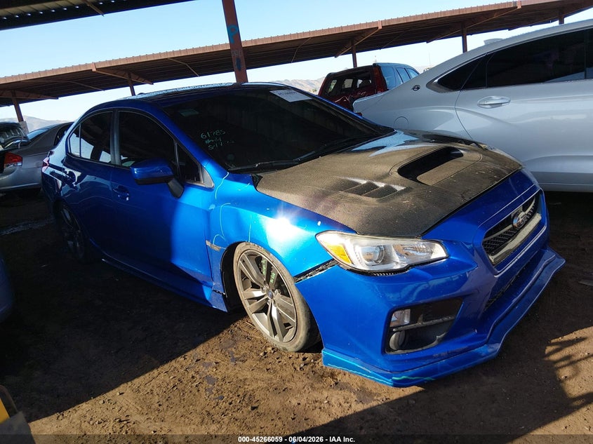 2017 Subaru Wrx Premium VIN: JF1VA1E62H8820055 Lot: 45266059