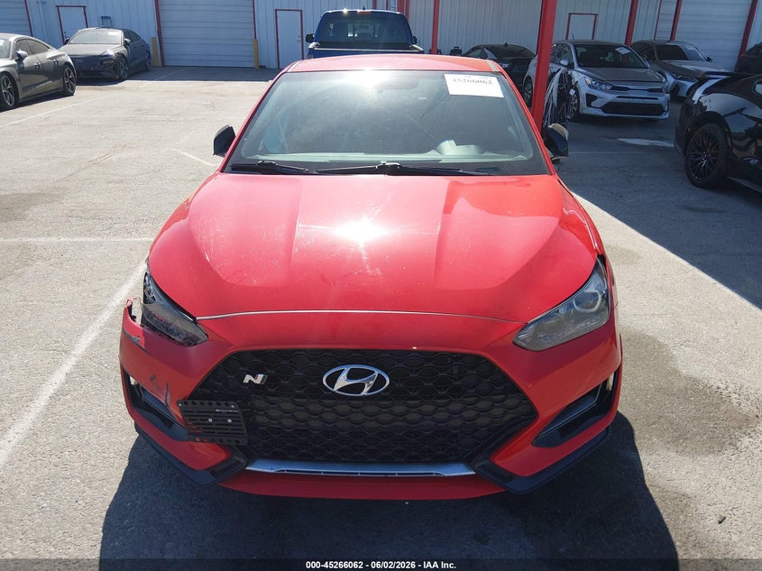 2020 Hyundai Veloster N VIN: KMHT36AH6LU007457 Lot: 45266062