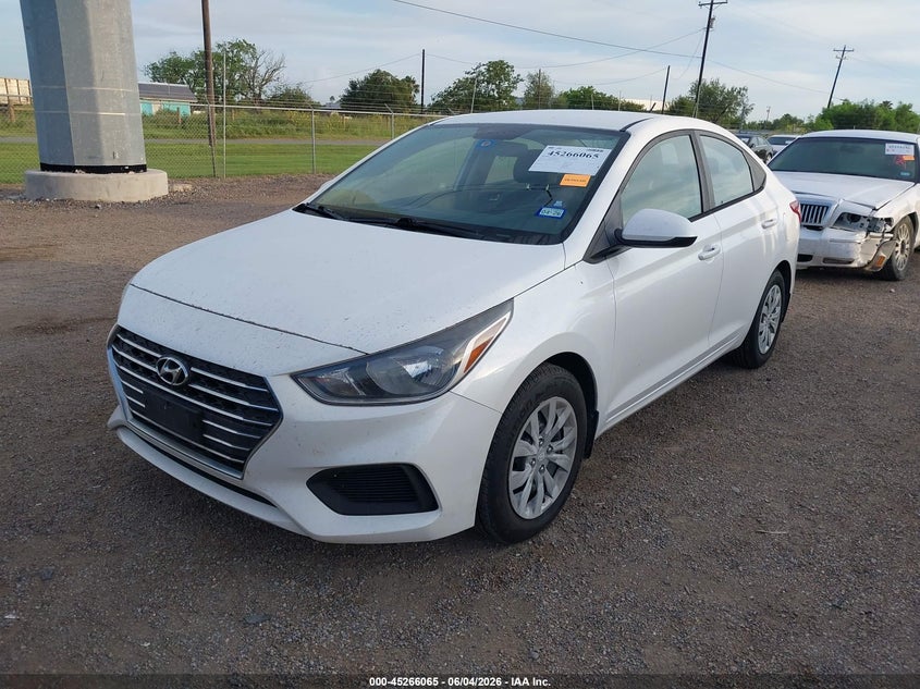 Vin: 3kpc24a30ke066873, lot: 45763885, hyundai accent se 20192