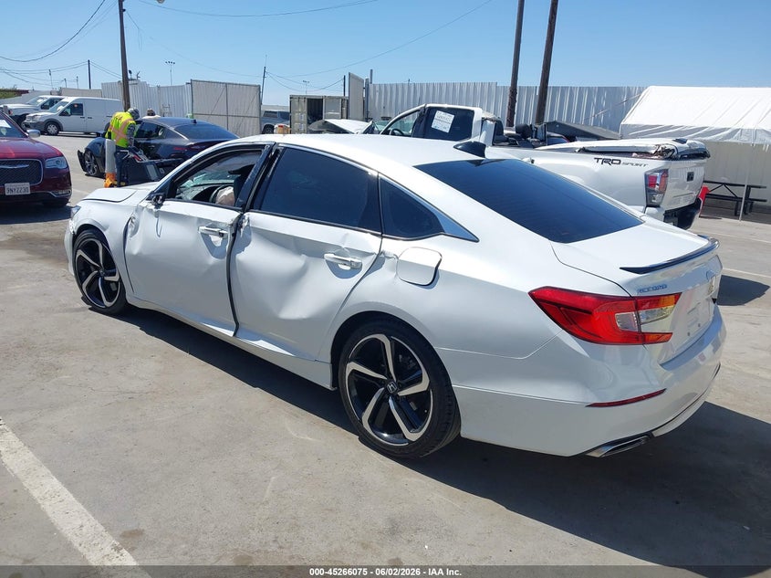 2021 HONDA ACCORD auction photo 3