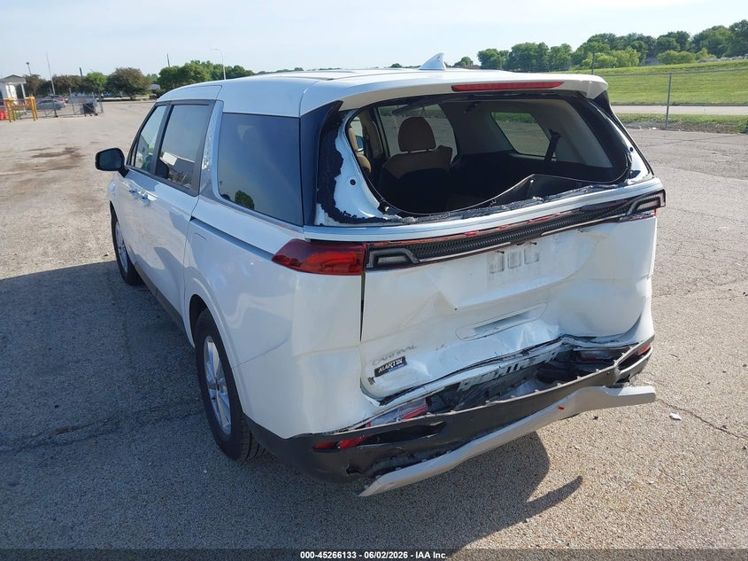 Vin: kndnb4h31p6274482, lot: 45763953, kia carnival mpv lx seat package 20233
