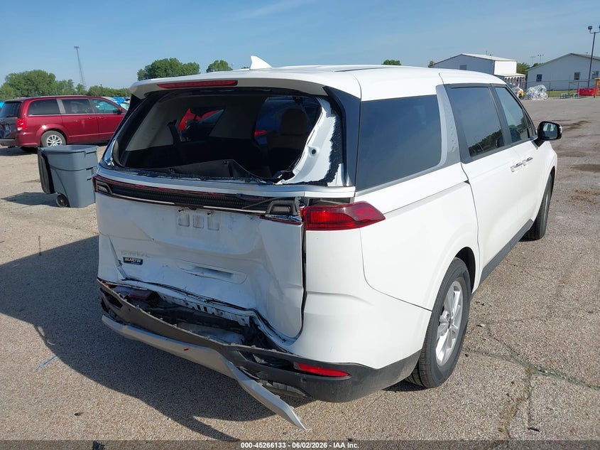 Vin: kndnb4h31p6274482, lot: 45763953, kia carnival mpv lx seat package 20234