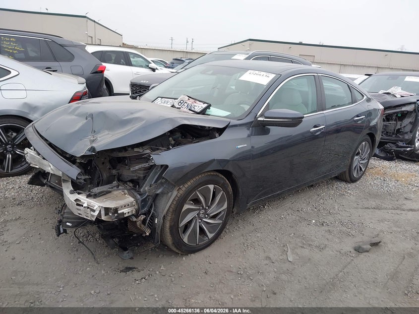 Vin: 19xze4f95ke003525, lot: 45763956, honda insight touring 20192