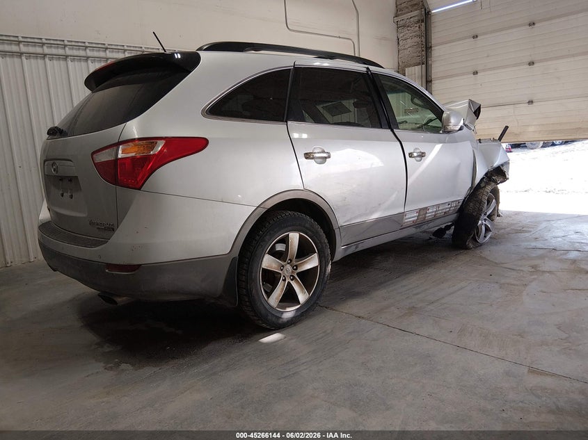 Vin: km8nudcc5au101127, lot: 45763964, hyundai veracruz limited 20104