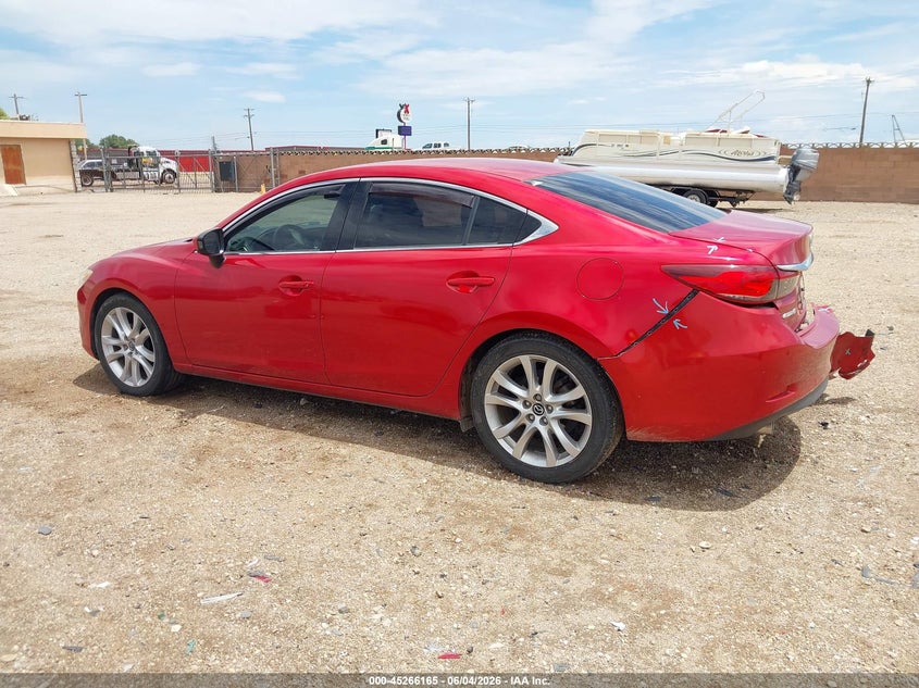 2015 Mazda Mazda6 I Touring VIN: JM1GJ1V66F1166881 Lot: 45266165