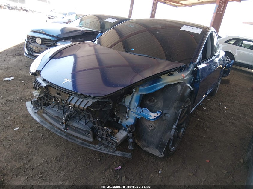 Vin: 5yj3e1ea8pf448990, lot: 45764004, tesla model 3 rear-wheel drive 20232