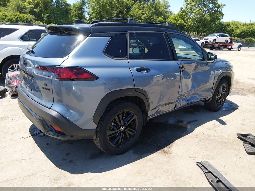 Vin: 7mufbabg6rv056352, lot: 45764023, toyota corolla cross hybrid nightshade edition 20244