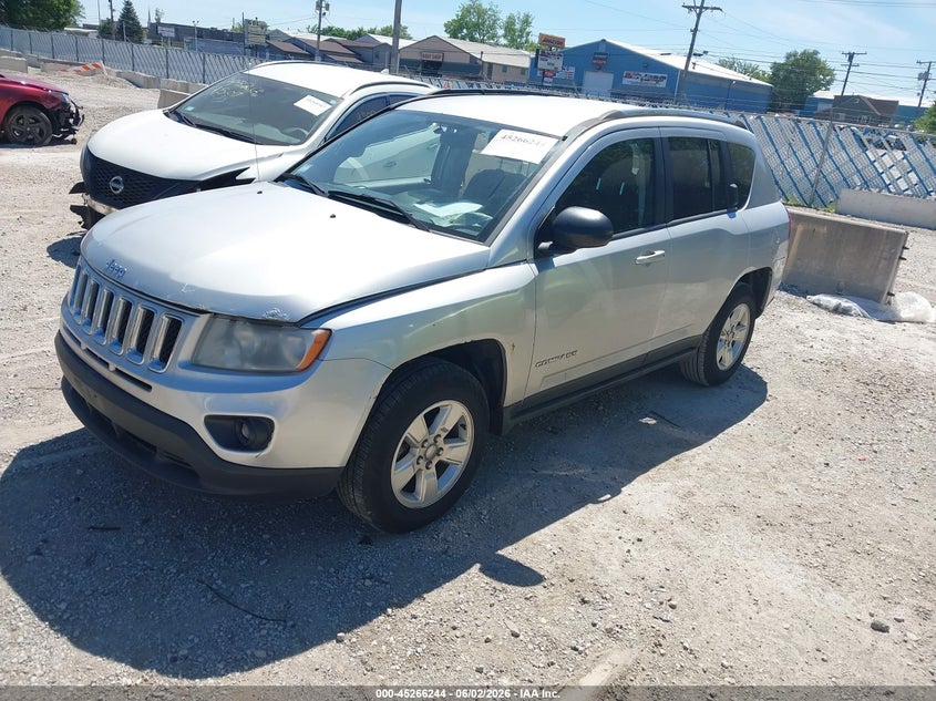 Vin: 1c4njcba7ed542397, lot: 45764064, jeep compass sport 20142