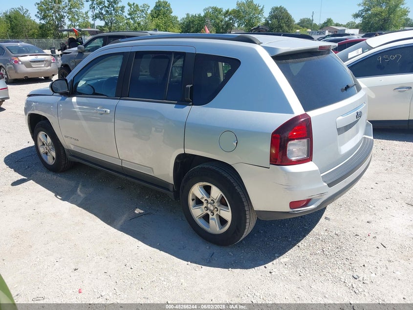 Vin: 1c4njcba7ed542397, lot: 45764064, jeep compass sport 20143