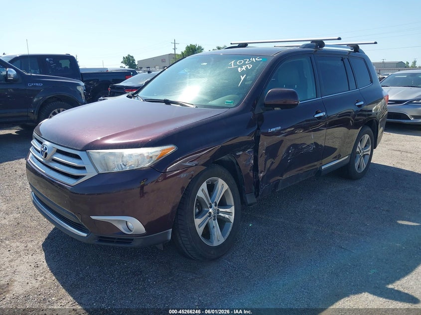 2012 Toyota Highlander Limited V6 5TDDK3EH8CS093430 photo 1