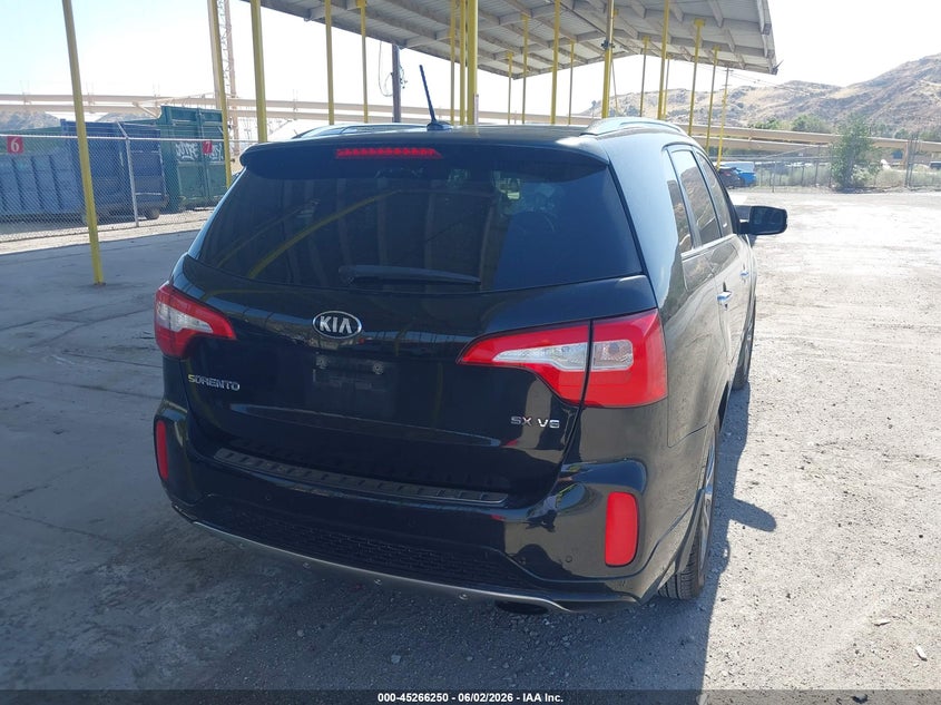 Vin: 5xykw4a74fg581760, lot: 45764070, kia sorento sx v6 20154