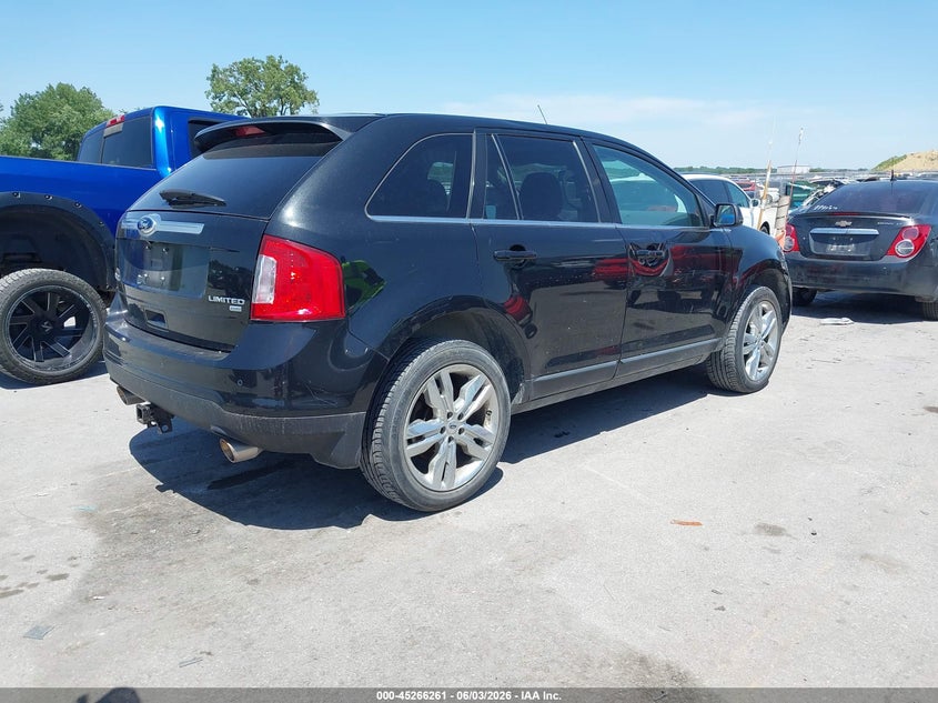 Vin: 2fmdk4kc2eba72958, lot: 45764081, ford edge limited 20144