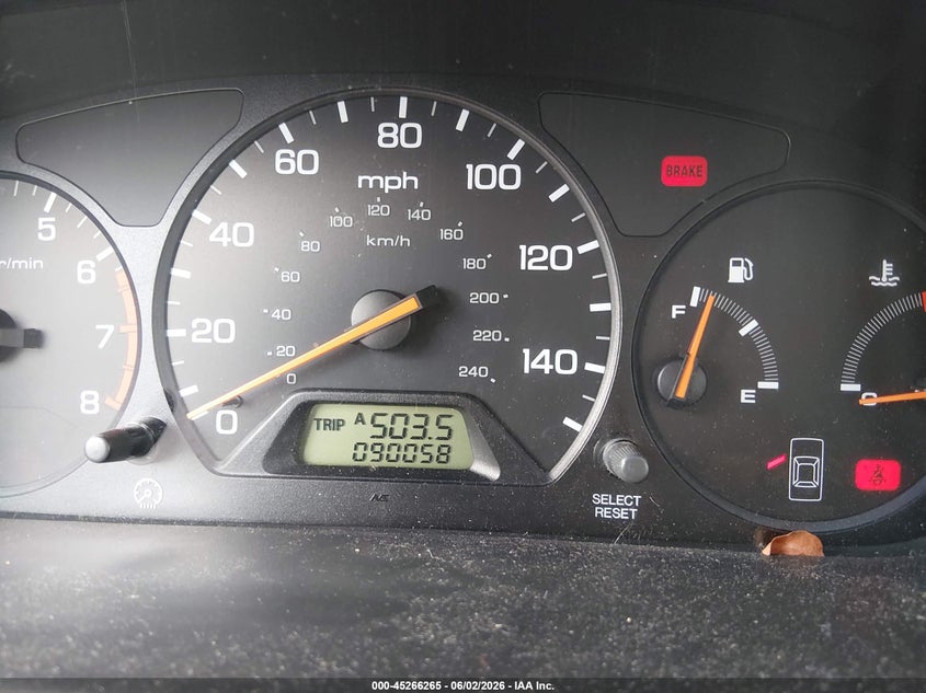 1999 Honda Accord Lx VIN: JHMCG5545XC042866 Lot: 45266265