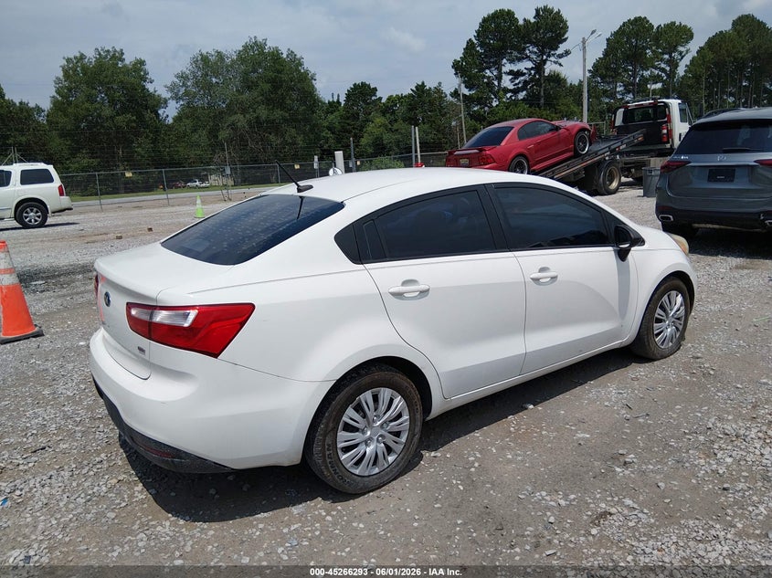 Vin: knadm4a33d6147953, lot: 45764113, kia rio lx 20134