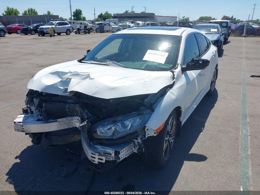 Vin: 2hgfc1f37gh647186, lot: 45764142, honda civic ex-t 20162