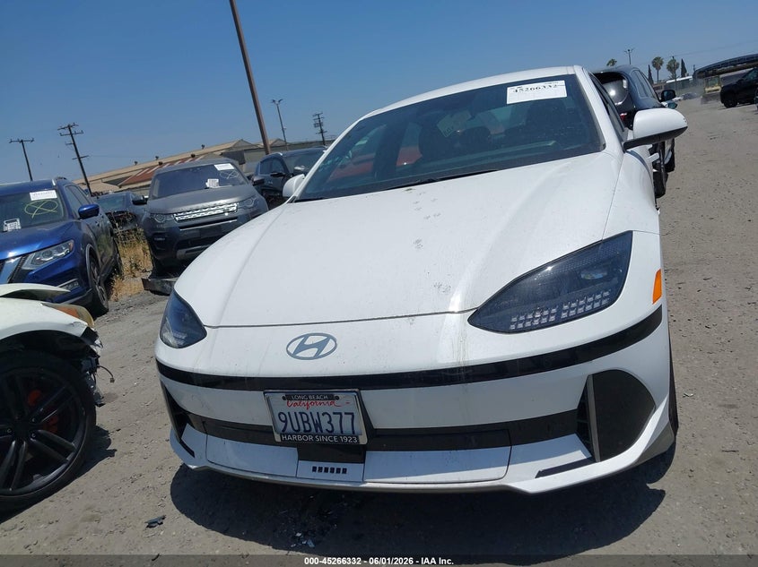 2025 Hyundai Ioniq 6 Sel VIN: KMHM34AA6SA092442 Lot: 45266332