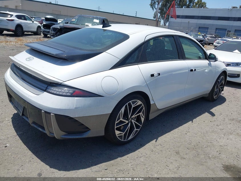 Vin: kmhm34aa6sa092442, lot: 45764152, hyundai ioniq 6 sel 20254