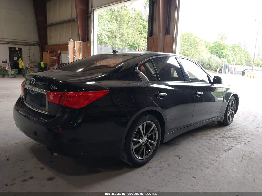 Vin: jn1ev7arxhm838878, lot: 45764156, infiniti q50 3.0t signature edition 20174