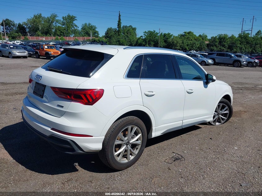 Vin: wa1decf31p1109152, lot: 45764161, audi q3 premium 45 tfsi s line quattro tiptronic 20234