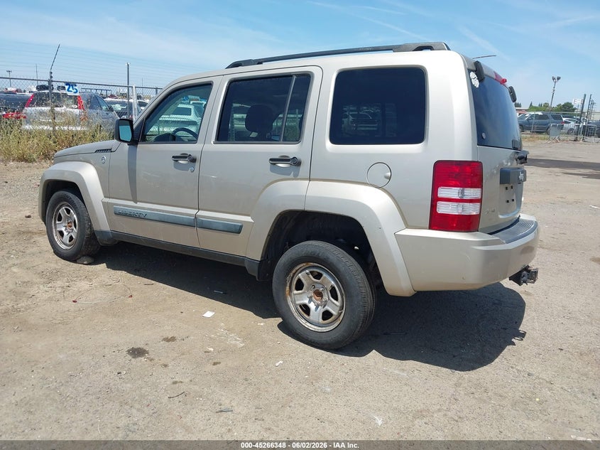 Vin: 1j4pn2gk9aw110251, lot: 45764168, jeep liberty sport 20103