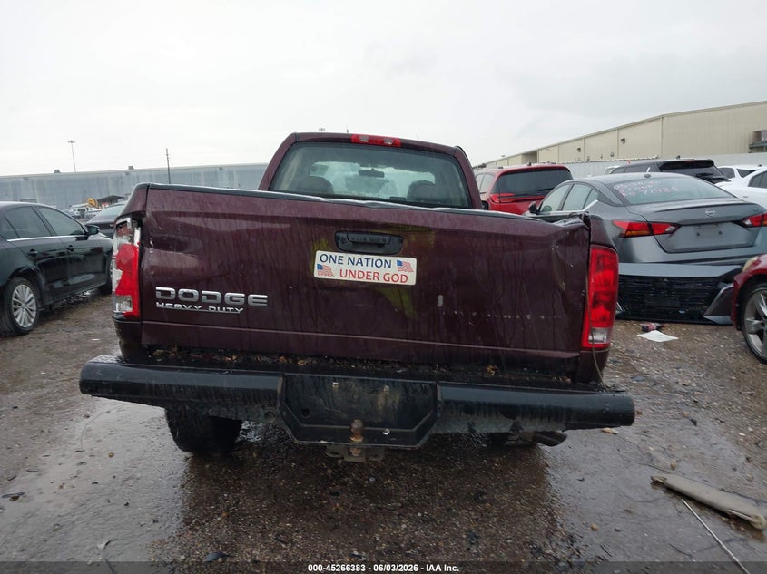 2004 Dodge Ram 2500 St VIN: 3D7KA28D84G174835 Lot: 45266383