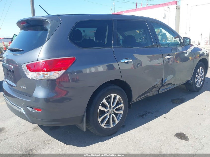 Vin: 5n1ar2mm9dc633051, lot: 45764222, nissan pathfinder s 20134