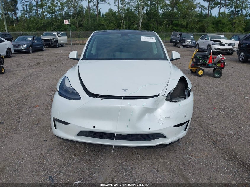 2022 Tesla Model Y Performance Dual Motor All-Wheel Drive VIN: 7SAYGDEF7NF507279 Lot: 45266416