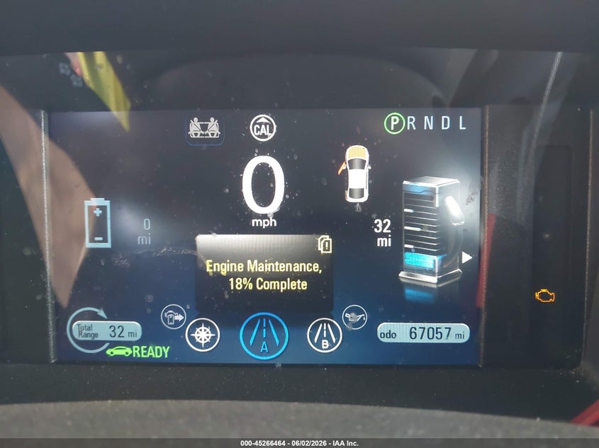 2013 Chevrolet Volt VIN: 1G1RA6E46DU126406 Lot: 45266464