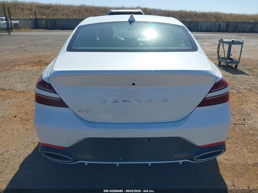 2026 Genesis G70 2.5T Rwd VIN: KMTG14SC9TU170303 Lot: 45266466