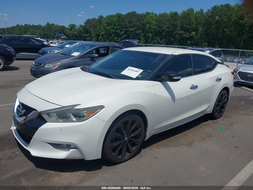 Vin: 1n4aa6ap8hc365784, lot: 45764305, nissan maxima 3.5 sr 20172