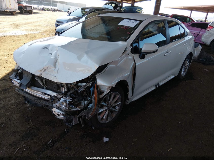 2021 Toyota Corolla Le 5YFVPMAE4MP169842 photo 1