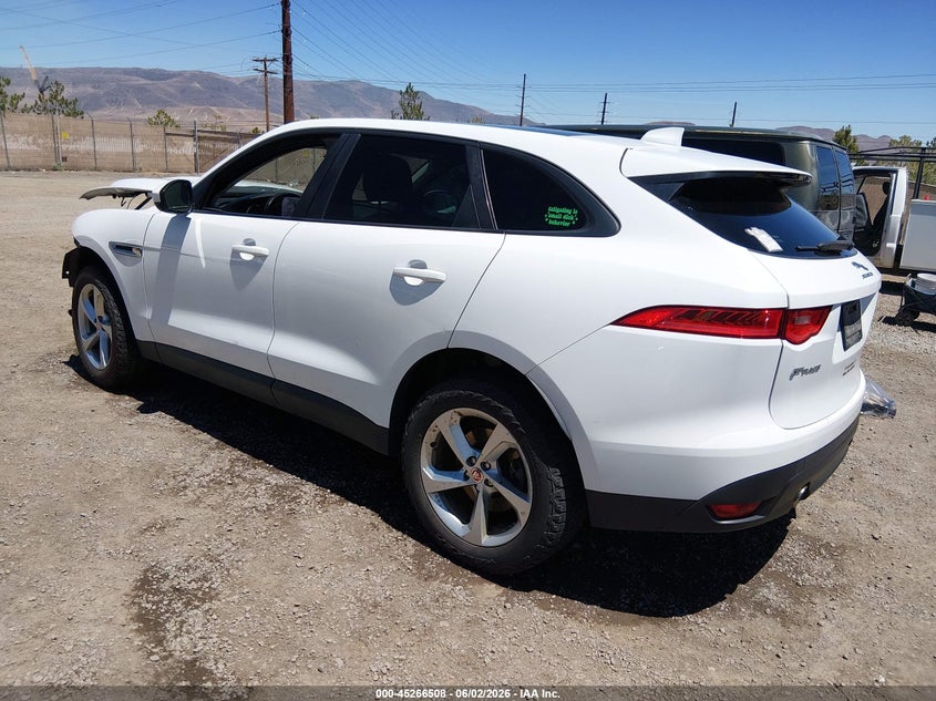 2018 JAGUAR F-PACE auction photo 3