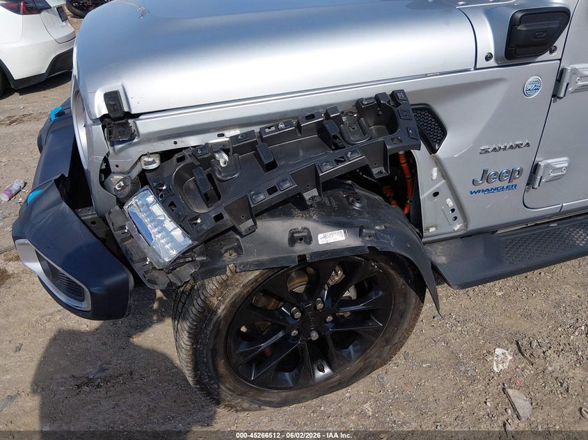 2022 Jeep Wrangler 4Xe Unlimited Sahara 4X4 VIN: 1C4JJXP65NW230500 Lot: 45266512
