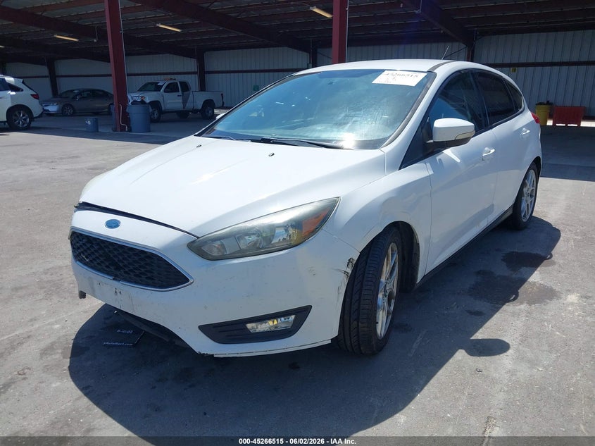 Vin: 1fadp3k24fl300764, lot: 45764335, ford focus se 20152
