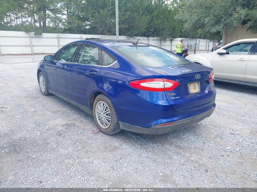2013 FORD FUSION SEDAN 2.5L I-4 DOHC, VVT, 175HP