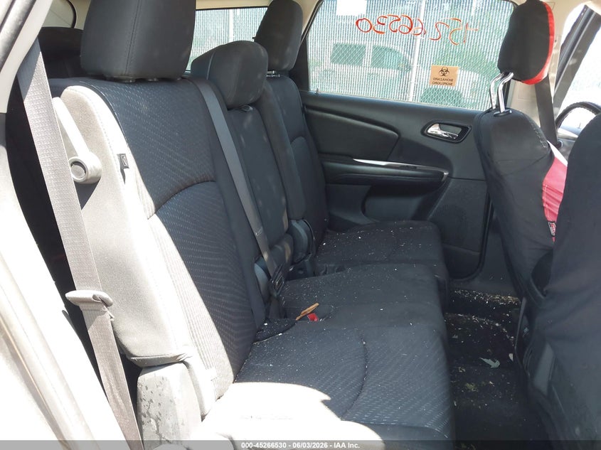2017 Dodge Journey Sxt VIN: 3C4PDCBG8HT531539 Lot: 45266530