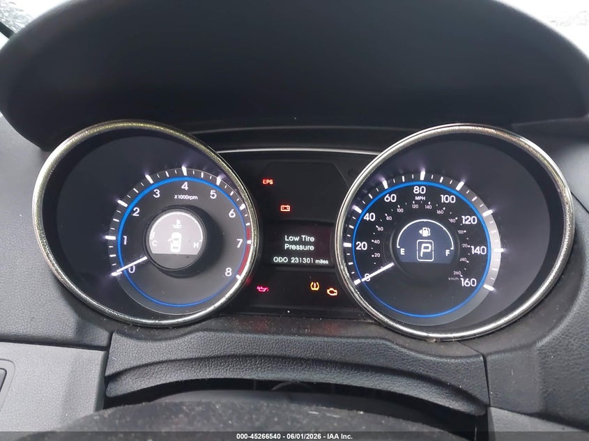 2012 Hyundai Sonata 2.4 Gls grey Lot 111045266540 Vin 5NPEB4AC0CH394896