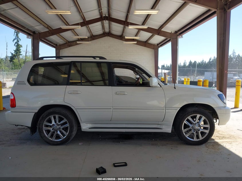 2000 Lexus Lx 470 VIN: JT6HT00W0Y0085262 Lot: 45266556