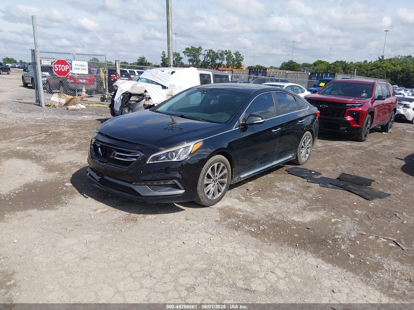 2017 Hyundai Sonata Sport 5NPE34AF8HH593158 photo 1