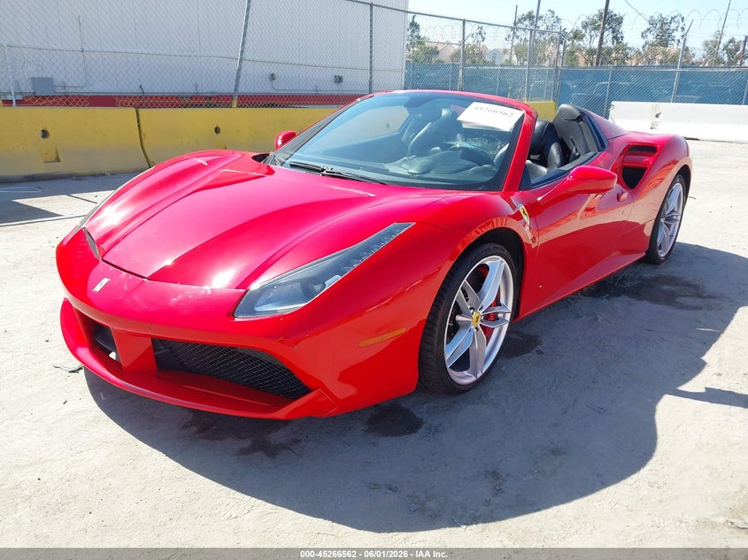 2018 FERRARI 488 SPIDER auction photo 2