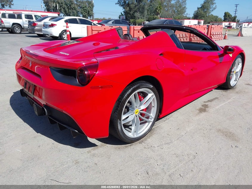 2018 FERRARI 488 SPIDER auction photo 4
