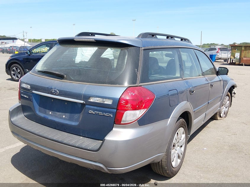 2008 SUBARU OUTBACK auction photo 4