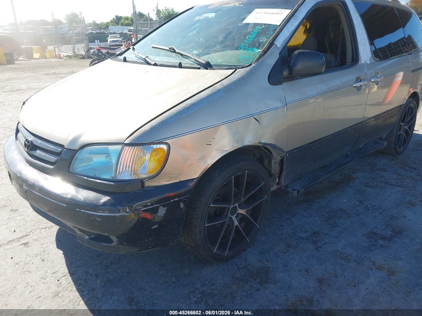 2001 Toyota Sienna Le VIN: 4T3ZF13C31U331363 Lot: 45266602