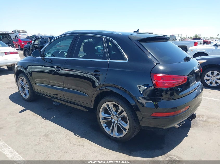 Vin: wa1bfcfs2gr017514, lot: 45764430, audi q3 2.0t premium plus 20163