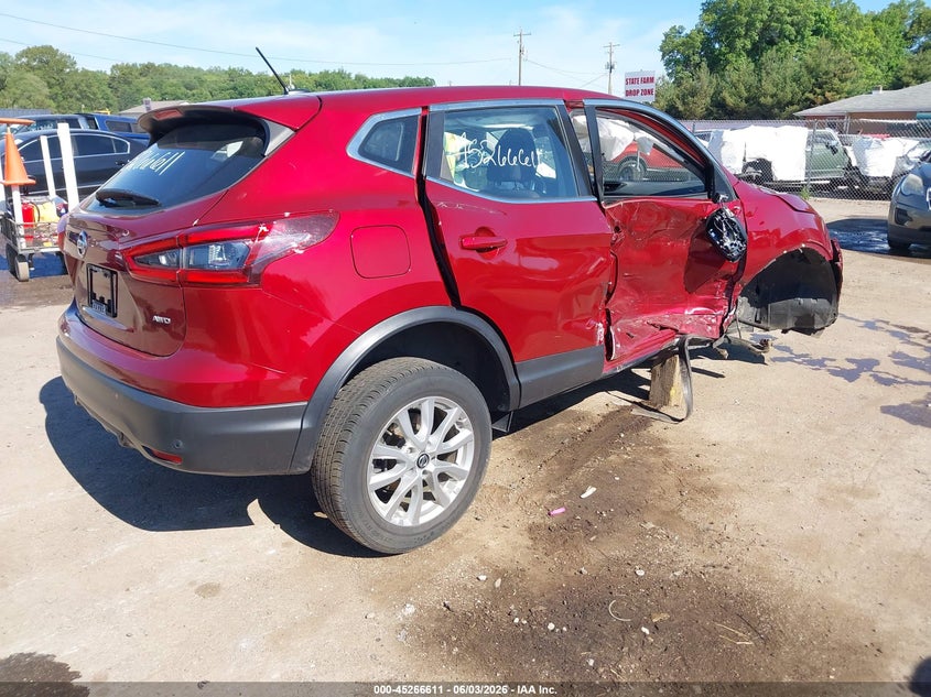 Vin: jn1bj1aw6mw434539, lot: 45764431, nissan rogue sport s awd xtronic cvt 20214