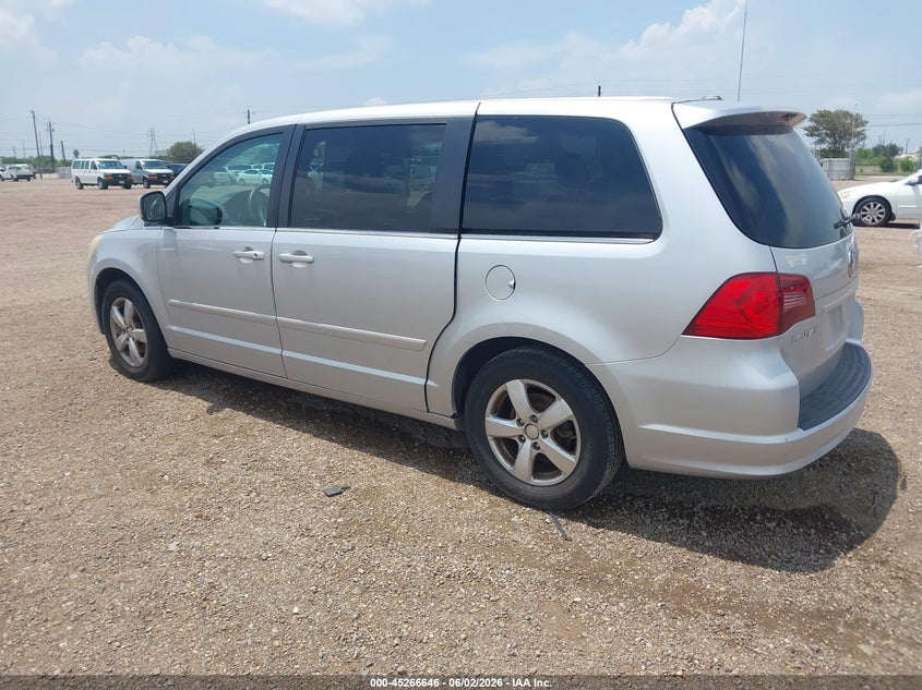 Vin: 2v4rw3d18ar324756, lot: 45764466, volkswagen routan se 20103