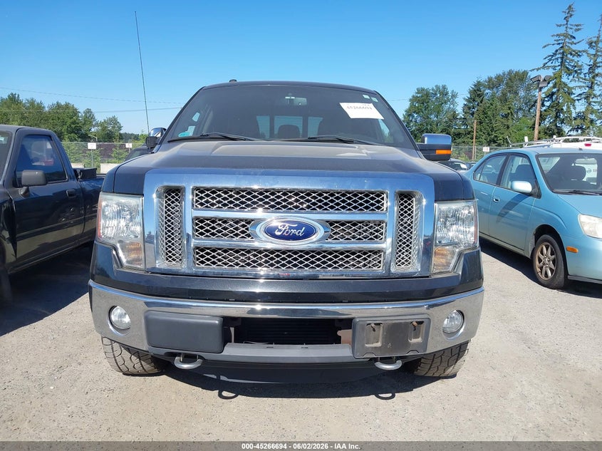2012 Ford F-150 3.5 Lariat black Lot 111045266694 Vin 1FTFW1ET3CFB43740